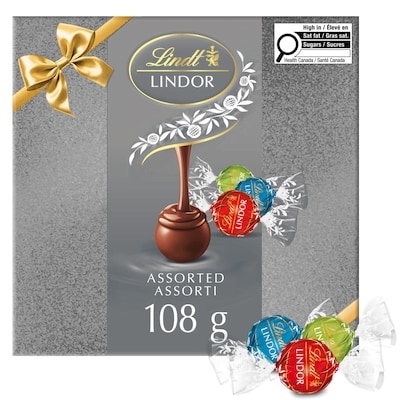 Lindt LINDOR Limited Edition Assorted Chocolate Truffles Box 108 g, $12.03/100g