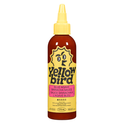 Yellow bird Sauce sriracha à l'agave bleu un peu piquant 175 ml, 5,14 $/100ml