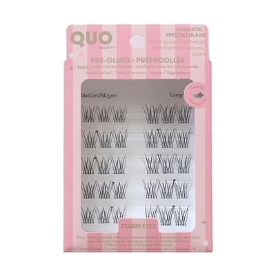 Quo Beauty Pre-Glued Cluster Lashes Starry Eyes 1 ea, $10.00/1ea