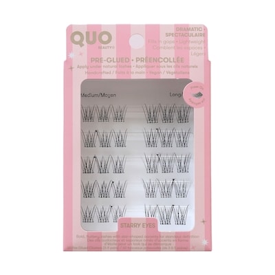 Quo Beauty Faux cils en faisceaux préencollés 1 ea, 10,00 $/1ch