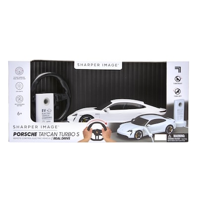 Sharper Image Porsche Taycan Turbo S - 1:20 Scale RC Electric Vehicle 1 ea, $55.00/1ea