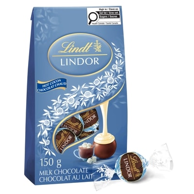 Lindt Milk Chocolate With A Delectably Smooth Marshmallow And Caramel Flavoured Centre Hot Cocoa Limited Edition 150 g, $8.66/100g