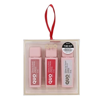 Quo Beauty Mini trio de teintures à lèvres lush saucy gleaming 1 ea, 15,00 $/1ch