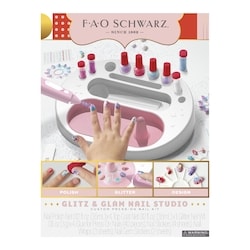 F.A.O Schwarz Glitz & Glam Nail Studio Custom Press-On Nail kit 1 ea, $50.00/1ea