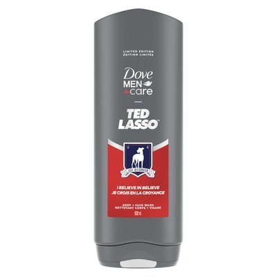 Dove Nettoyant corps + visage ted lasso bois de cèdre et lavande édition limitée 532 ml, 1,50 $/100ml