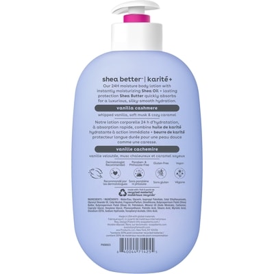 Shea Butter Hydration 24H Lotion, Douceur Vanille