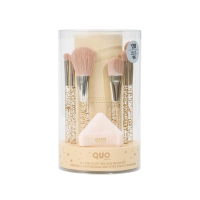 Quo Beauty All The Glitz Holiday Brush Set 1 ea, $28.00/1ea