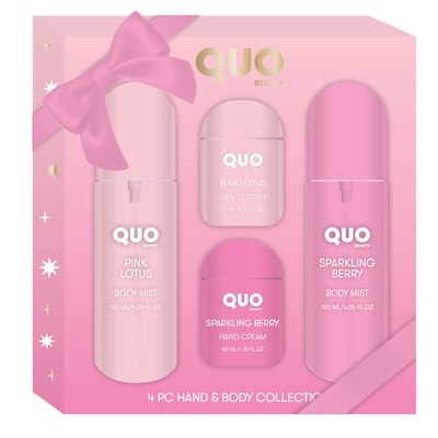 Quo Beauty 4-Piece Hand & Body Care Collection 1 ea, $15.00/1ea
