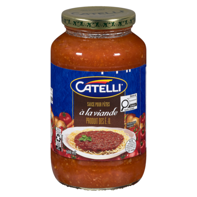 Catelli Sauce pour pâtes à la viande 600 ml, 0,58 $/100ml