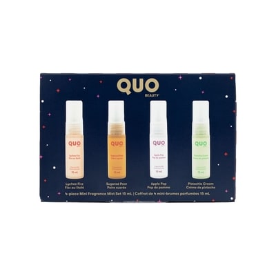 Quo Beauty Coffret de 4 mini-brumes parfumées 1 ea, 10,00 $/1ch