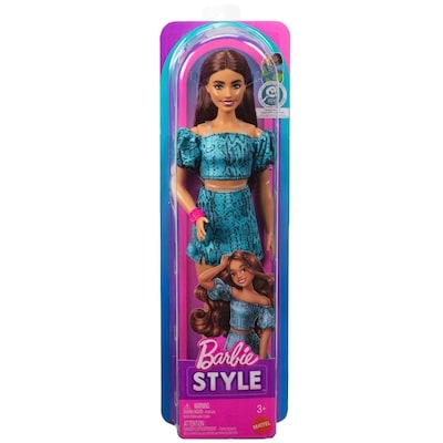 Barbie Poupée Fashionistas Jupe et Haut à Imprimé Serpent 1 ea, 16,00 $/1ch