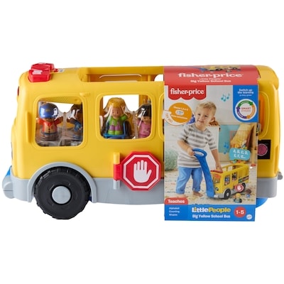 Fisher Price Fisher-Price Big Yellow School Bus 1 ea, $50.00/1ea