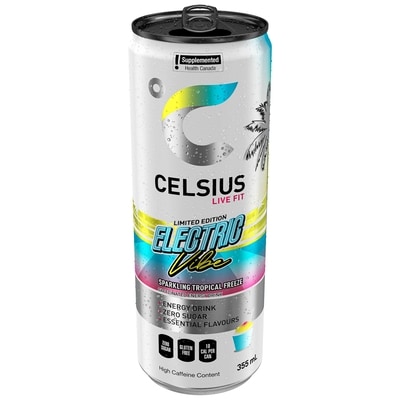 Celsius Electric Vibe Energy Drink 355 ml, $1.26/100ml
