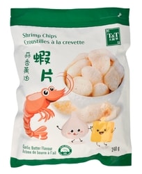 Shrimp Chips, Garlic Butter