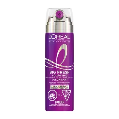 L'Oreal Paris Hair Expertise Big Fresh Dry Shampoo 200 ml, $4.50/100ml