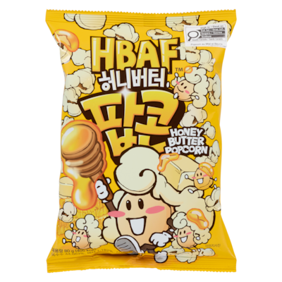 HBAF Honey Butter Popcorn 80 g, $2.86/100g