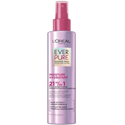 L'Oreal Paris EverPure Moisture 21-in-1 Sulfate Free Treatment 200 ml, $8.00/100ml