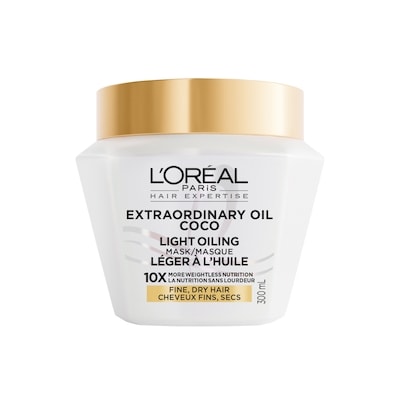 L'Oreal Paris Coco Light Oil Hair Mask, 10x More Weightless Nutrition 290 ml, $3.79/100ml
