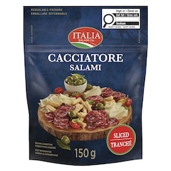 Italia Cacciatore Salami 150 g, $4.99/100g