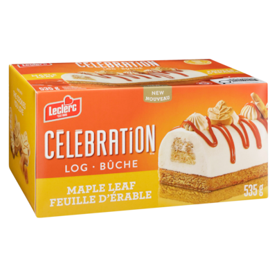 Bûche feuille d'érable