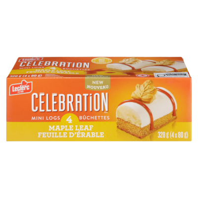 null Mini Logs Maple Leaf 320 g, $6.25/100g