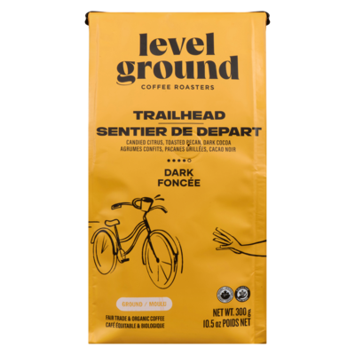 Level Ground Fair Trade & Organic Coffee Trailhead Dark Ground 300 g, $6.33/100g