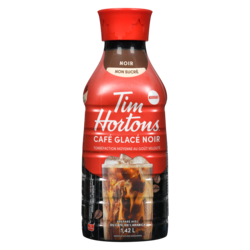 Tim Hortons Café glacé noir non sucré 1.42 l, 0,58 $/100ml