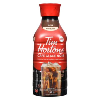 Tim Hortons Café glacé noir non sucré 1.42 l, 0,63 $/100ml