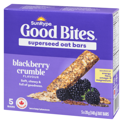 Superseed Oat Bars Blackberry Crumble Flavour