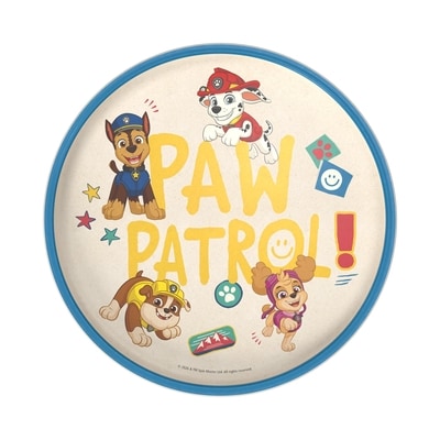 Zak Designs Paw Patrol 8in Melamine Bamboo Plate With Rim 1 ea, $4.99/1ea
