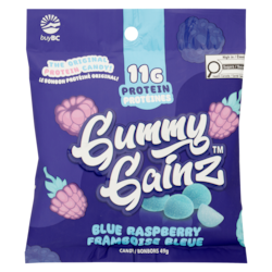 Gummy Gainz Candy Blue Raspberry 49 g, $12.22/100g