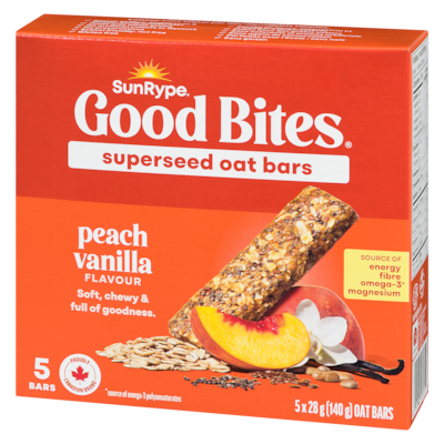 Superseed Oat Bars Peach Vanilla Flavour