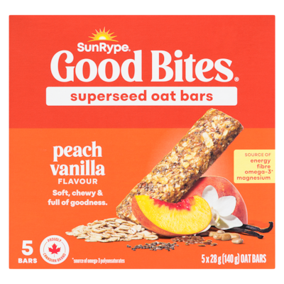 Superseed Oat Bars Peach Vanilla Flavour