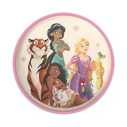 Zak Designs Princess 8in Melamine Bamboo Plate With Rim 1 ea, $4.99/1ea