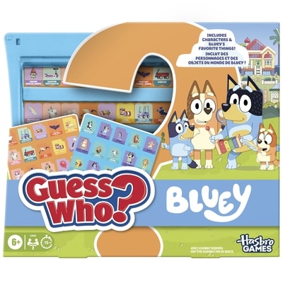 Hasbro Guess Who? édition Bluey, jeu de plateau 1 ea, 30,00 $/1ch
