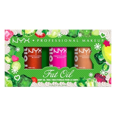 Nyx Fat Oil Body Oil, Mini Body Oil Trio, 3-Piece Holiday Set 1 ea, $41.99/1ea