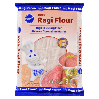 Pillsbury Finger Millet Flour 100% Ragi Flour 1.81 kg, $0.30/100g