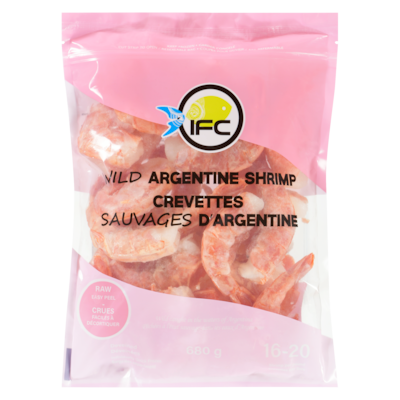 IFC seafood Wild Argentine Shrimp, Raw 680 g, $3.97/100g