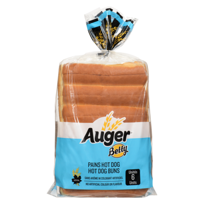 Auger Pains hot dog 280 g, 1,43 $/100g