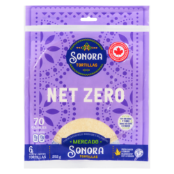 Sonora Tortillas Net Zero Medium 252 g, $1.98/100g