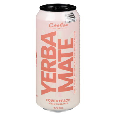 Yerba Mate Non-Carbonated Beverage Power Peach 473 ml, $0.84/100ml