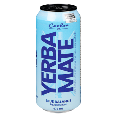 Yerba Mate Non-Carbonated Beverage Blue Balance 473 ml, $0.84/100ml