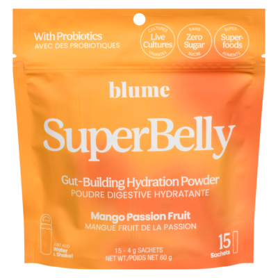 Blume Gut-Building Hydration Powder Mango Passion Fruit 60 g, $48.32/100g