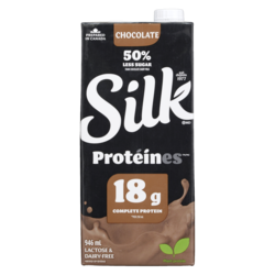 Silk Protein Soy Milk, Chocolate 946 ml, $0.58/100ml