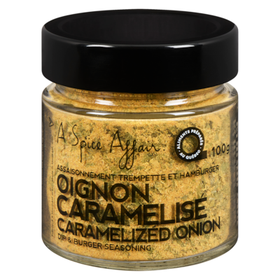 A Spice Affair Dip & Burger Seasoning Caramelized Onion 100 g, $9.99/100g