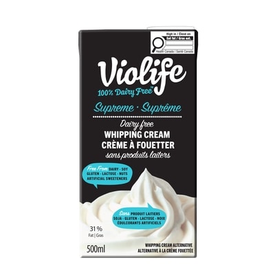 Violife Crème à fouetter sans produits laitiers 500 ml, 1,46 $/100ml