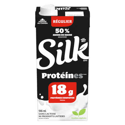 Silk Lait de soja protéiné 946 ml, 0,82 $/100ml