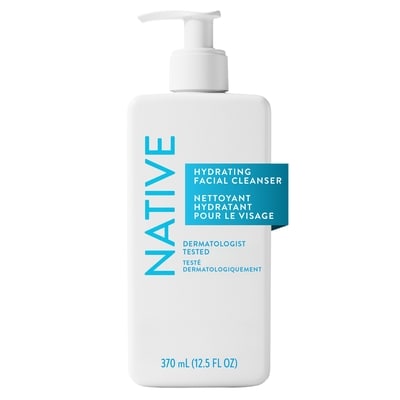 Native Hydrating Facial Cleanser 370 ml, $4.32/100ml