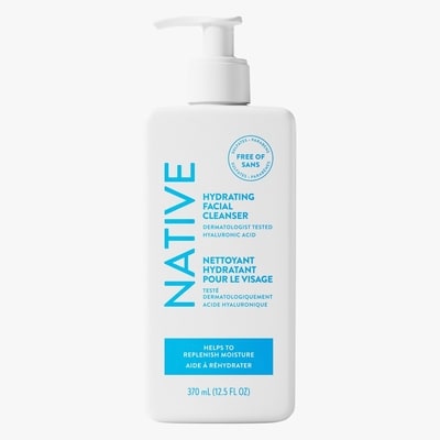Native Hydrating Facial Cleanser With Hyaluronic Acid And Shea Butter 370 ml, $4.32/100ml