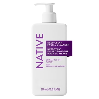 Native Deep Cleansing Facial Cleanser 370 ml, $4.32/100ml